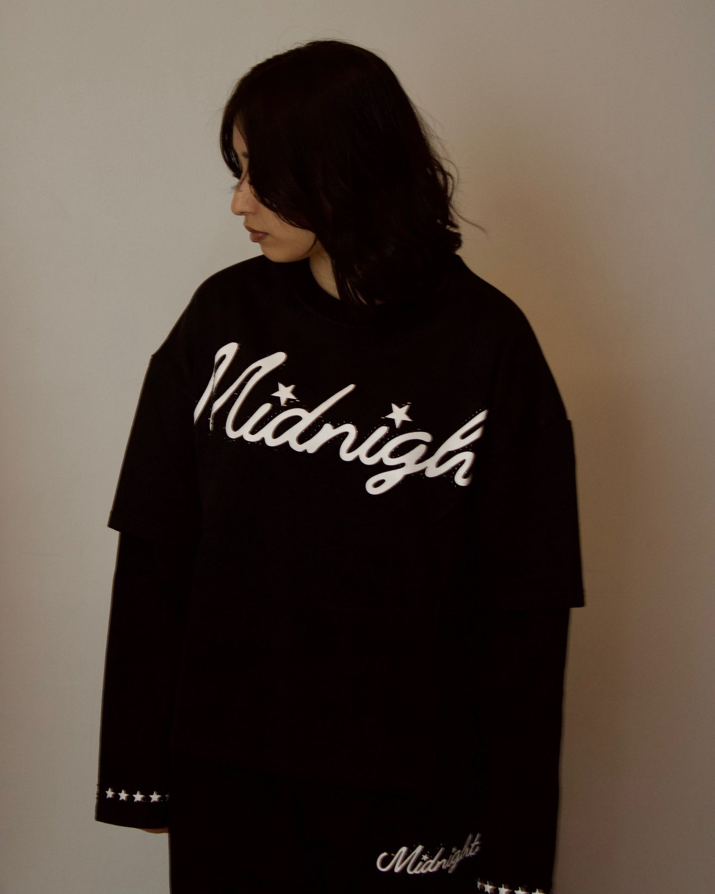 Midnight V1 Long Sleeve Black