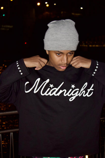 Midnight V1 Long Sleeve Black